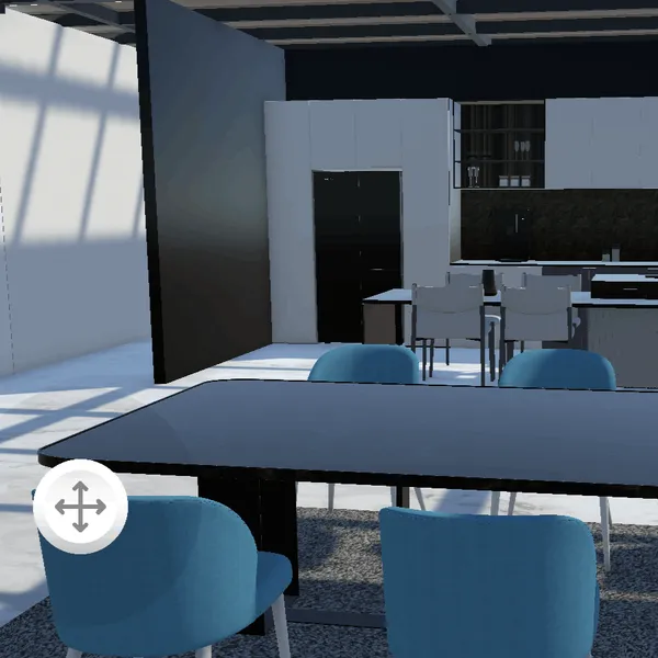 Penthouse living room 3D walkthrough — Viraverse Studio
